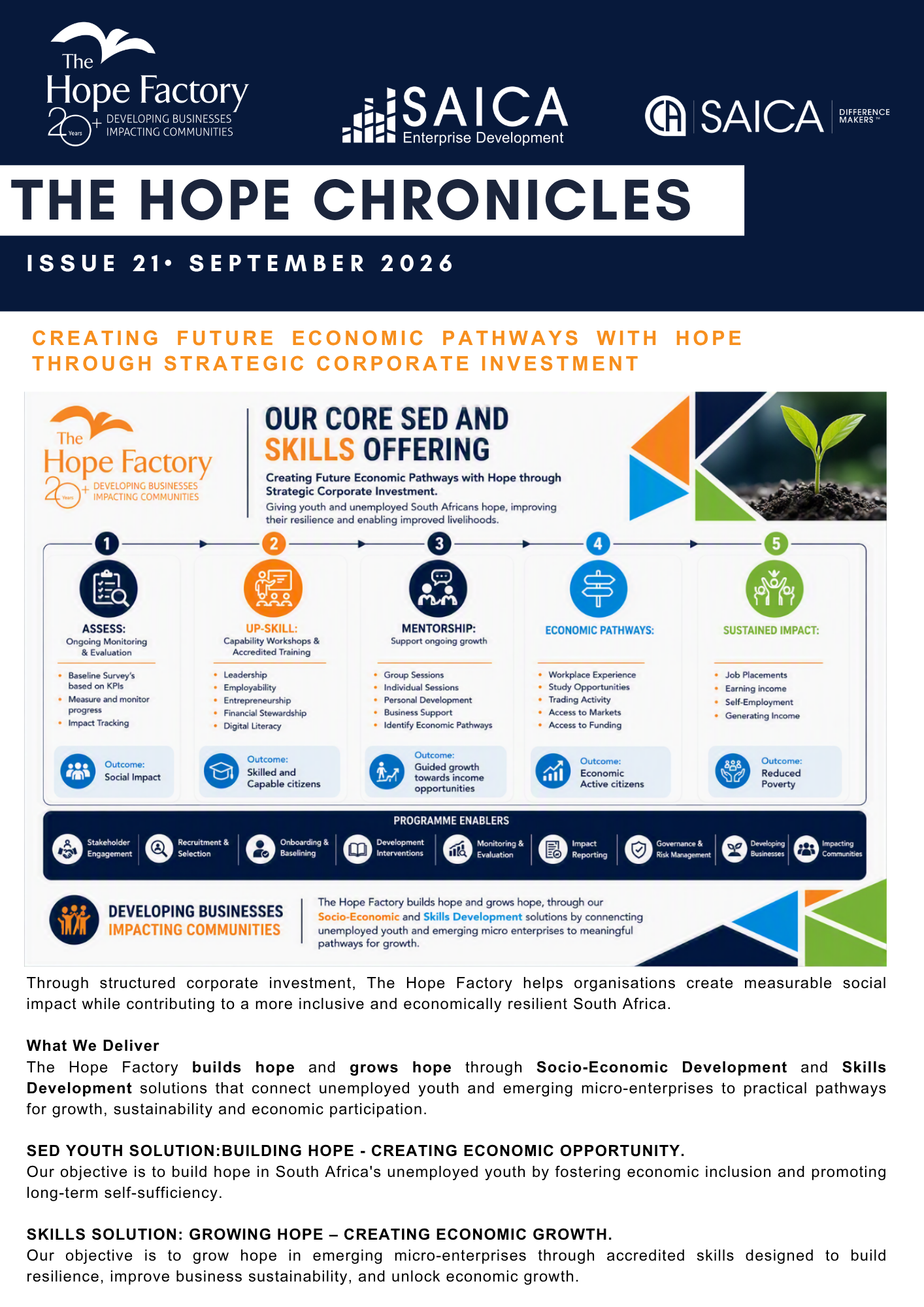 The Hope Chronicles Issue 21